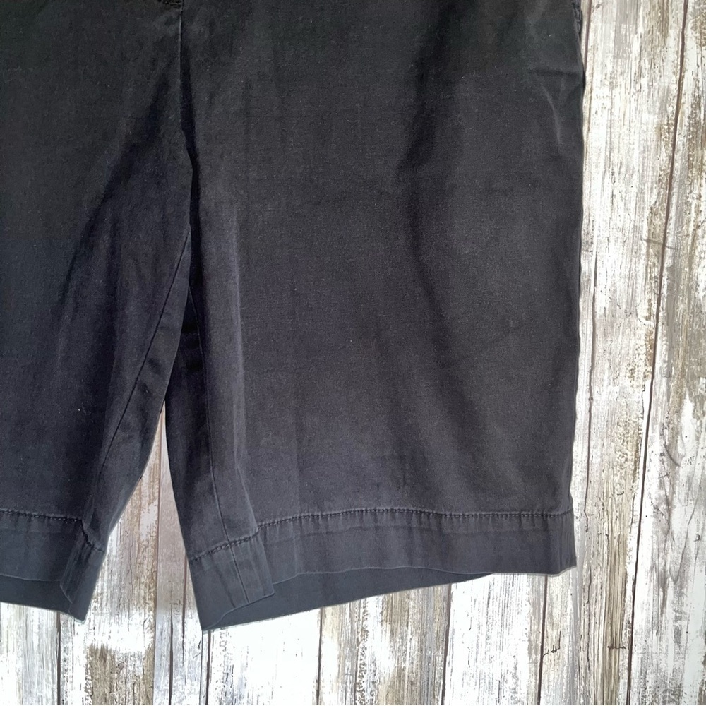 Talbots Black Knee Shorts - Picture 2 of 6
